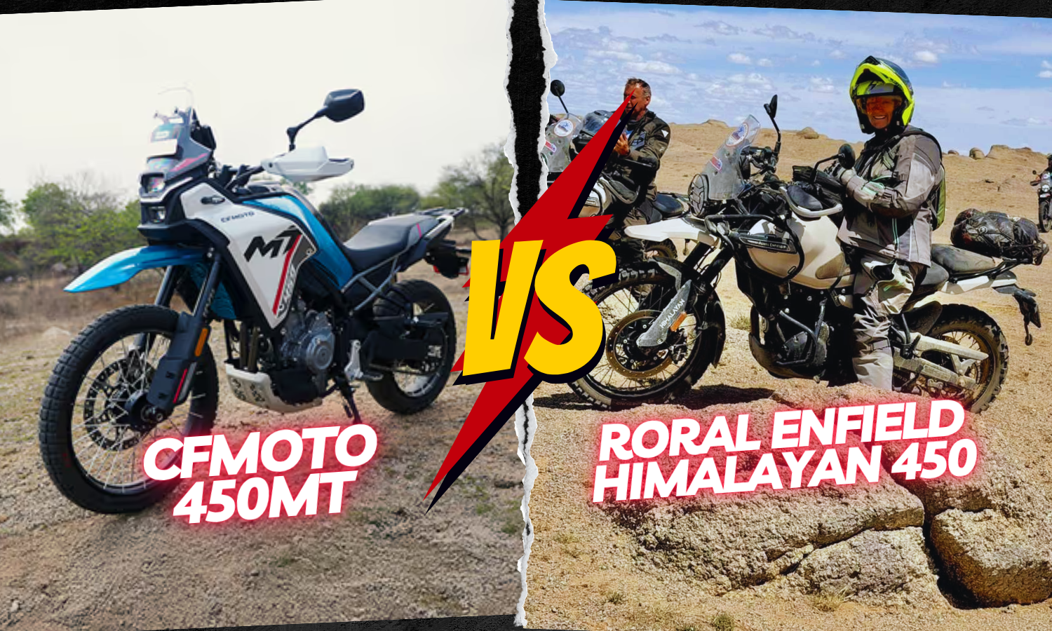 CFMOTO 450 MT vs Royal Enfield Himalayan 450 For Mongolia